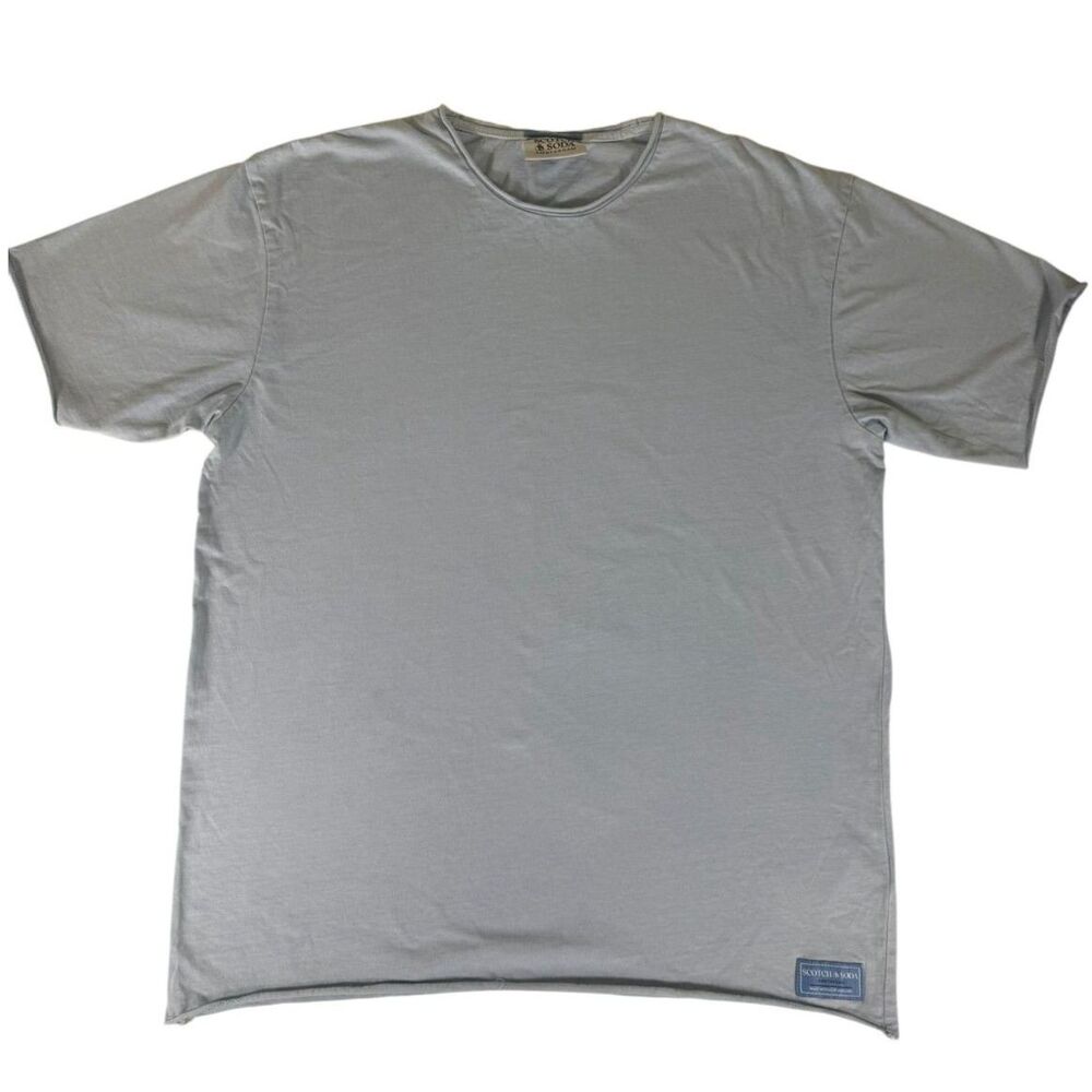 Scotch And Soda Light Blue T-Shirt Size M